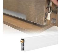 Bas de Porte Automatique Plinthe Automatique Encastrée pour Porte | Bas de Porte Automatique Réglable, Joint D'étanchéité Encastrable pour Portes en Bois, Verre ou Métal, Anti-insectes