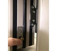 Bas de Porte Automatique Plinthe Automatique Escamotable en Aluminium pour Bas de Porte, Joint de Porte Escamotable (isolation Phonique et Anti-courants D'air)