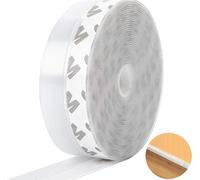 Bas De Porte Avec Adhésif,10mx3,5cm Joint De Porte Auto-Adhésif En Silicone Transparent,Phonique Et Thermique Pour Portes Et Fenêtres Anti-Insectes Et Anti-Poussièr Protection Anti-Froid