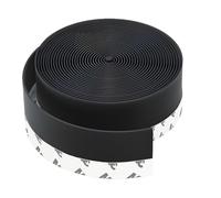 Bas de porte isolant - bande d’étanchéité en silicone noir autocollant, isolation porte/fenêtre, pare-froid anti-courant d’air, 45MM pour grands jeux jusqu’à 30MM
