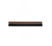 Bas de porte PVC marron à caoutchouc 1 mètre
