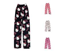 Bas De Pyjama Fille Flanelle pyjama stitch fille Pyjamas Polaire Chaud Dessin Animé en Laine Kawaii à La Mode Pyjamas Fille Hiver Imprimé Maison DéContracté Pyjama Pantalon