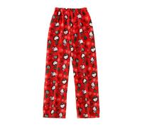Bas De Pyjama Fille Flanelle pyjama stitch fille Pyjamas Polaire Chaud Dessin Animé en Laine Kawaii à La Mode Pyjamas Fille Hiver Imprimé Maison DéContracté Pyjama Pantalon