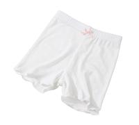 Bas de short en fibre pour adultes Doux et respirant Filles en dehors de l'assurance Pantalons pour activités quotidiennes scolaires Pantalons courts doux, Blanc., B