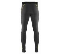Blaklader 18441734 Pantalon de sous-vêtements Xlight 100% MERINO, Gris foncé/Jaune, taille XXXL