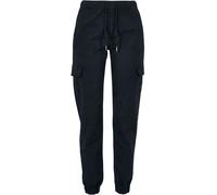 Bas de survêtement de Urban Classics - Bas de Jogging Cargo Taille Haute - XS à 5XL - pour Femme - noir S