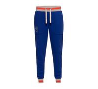 Bas de survêtement Rockabilly de Queen Kerosin - Kitten Sport Club Varsity - Bas de Jogging - XS à XL - pour Femme - bleu/beige S