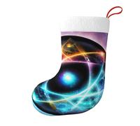 Bas décoratifs de Noël HJFCZH Merveilleux Univers Imprimés pour Noël Fête de Vacances