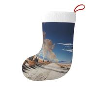Bas décoratifs de Noël YYHWHJDE Poplar Trees in The Desert Print for Christmas Holiday Party