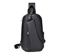 BAS ENGAGEMENT UMSA - Transporteur d'épaule léger imperméable | Sac à dos décontracté entre, dossier de voyage antivol, daypack de randonnée, enveloppe urbaine extérieure, paquet de caisse, Noir