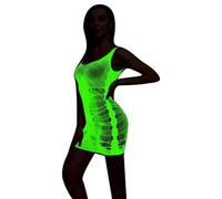 Bas Filet phosphorescents, Brillent dans Le Noir, idéal pour soirée déguisée, Cosplay ou événement Halloween#M