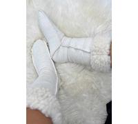 Bas Longs En Laine Mérinos Élastique Doux Lavage à la Main