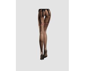 Bas Madame 20 DEN Beiges & Rouges
