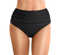 Bas Maillot De Bain Femme Culotte Maillots Menstruel Adolescente Taille Haute Gainante Ventre Plat Slip Boxer Menstruelle Flux Abondant Shorty Bleu Marine Short Piscine Regle Ado String,noir,XL