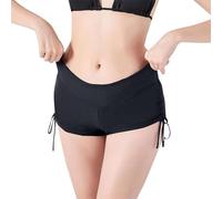 Bas Maillot De Bain Femme Menstruel Et Adolescente,Taille Haute Absorbant Anti Fuite Swimwear Sport Culotte De Bain Femmes Cordon De Serrage Latéral Bikini Bottoms Bas Maillot De Bain Menstruel