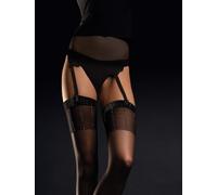 Bas 20 Deniers Noir Fiore Noir T2