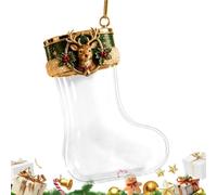 Bas pour Noël Sac Mignon en Acrylique pour Bonbons, Argent, Chocolat | Sacs à Chaussettes pour les fêtes entre , cadeaux surprises, chocolats, manteau de cheminée, sapin,