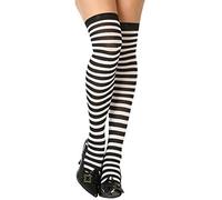 Bas Rayé Noir et Blanc - Des collants et des Réchauffeurs