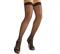 Bas Résille Noirs autofixants - Taille S