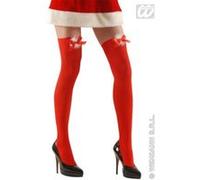 Bas rouges noël adulte rouges G