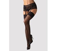 Obsessive Bas S800 classiques noirs Taille S/M, L/XL