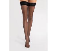 Bas Sexy Autofixant FIORE EDITH 8 DEN Jarretière Dentelle Silicone Luxe ✨ NEUF