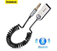 Bas192.- Adaptateur Bluetooth BA01 mx USB, câble dongle pour voiture, 3.5mm, Jack mx, récepteur Bluetooth 5.0, récepteur de musique audio pour haut-parleur Black