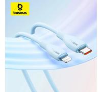 Bas192.- Câble USB Type-C TPE 20W pour recharge rapide, cordon de chargeur USB-C pour iPhone 14 13 12 11 Pro Max XS et iPad Macbook Blue