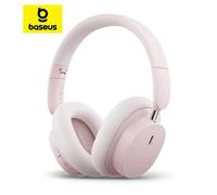 Bas192 Téléphone de Sauna Sans Fil Bowie D05, Écouteur Audio Spatial 3D, Casque Bluetooth 5.3, Pilote 40mm, Pliable, 70h ¿ Rose