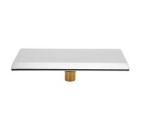 Bascade de cascade ferme argent grand diamètre pour piscine de salle de bain