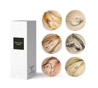 Bascuda Petits Bols en Céramique - Lot de 6 Pièces, Bols à Snack et Trempette, Sauce de Soja, Aperitif - Bol en Céramique, Décoration
