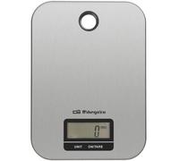 Báscula de Cocina Electrónica Orbegozo PC 1019- hasta 5kg- Plata