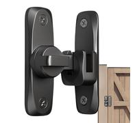 basculant, d'aluminium de 7,9 cm | Serrure coulissante de grange avec rotation à 90° et 180° pour abri de jardin, clôture, extérieur, garage, porte battante robuste | Barrière de