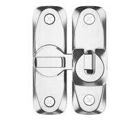 basculant - de porte basculante robuste en d'aluminium de 7,9 cm | Matériel antivol - Loquets de porte battante à 90°/180° pour portail, grange, garage, jardin, clôture, abri de