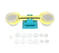 Bascule à Double Seau, Plastique Durable, Échelle Intégrée - Mesure Précise, Apprentissage Ludique, Pour Enfants et Écoles
