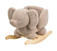 Bascule bouclette Teddy Eléphant Taupe