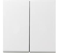 Bascule double Gira 0295 112 blanc pur