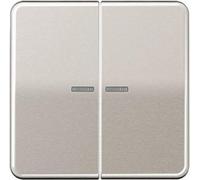 Bascule Jung CD595KO5PT - pour interrupteur/poussoir KO, aluminium, IP44, pla...