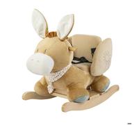 Ane à Bascule Felix et leo BEIGE Nattou