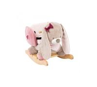 Nattou Bascule Lapin Nina, 10 - 36 Mois, 60 x 39 x 50 cm, Beige/Rose
