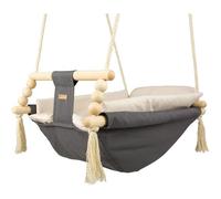 Bascule pour bébé couleur gris-beige