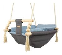 Bascule Pour Bébé Gris - Couleur Bleu Clair