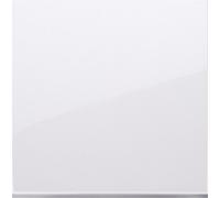 Bascule pour interrupteur/bouton-poussoir blanc brillant Simon 54 PremiumContact™ Simon DKW1/11