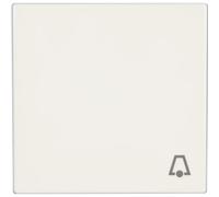 Bascule symbole carillon Jung LS 990 K WW blanc-alpin