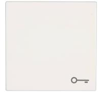 Bascule symbole clé Jung LS 990 T WW blanc-alpin