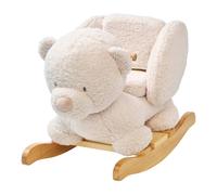Bascule teddy l'ours écru beige TU