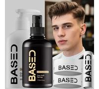 BASDE sel de mer coiffure Spray cire à cheveux pour hommes cheveux forte tenue coiffure cire bâton longue durée faible brillance pâte à modeler Conteneur blanc