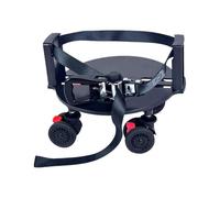 Base À roulettes pour Sac Golf Support D'Équipement avec Roue Pivotante À