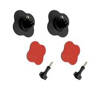 Base adhésive pour caméra de sport avec sécurité de capacité haute performance sur casques, véhicules, surfaces ABS, support de caméra de chantier