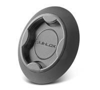 Interphone Quiklox Support adhésif universel, noir